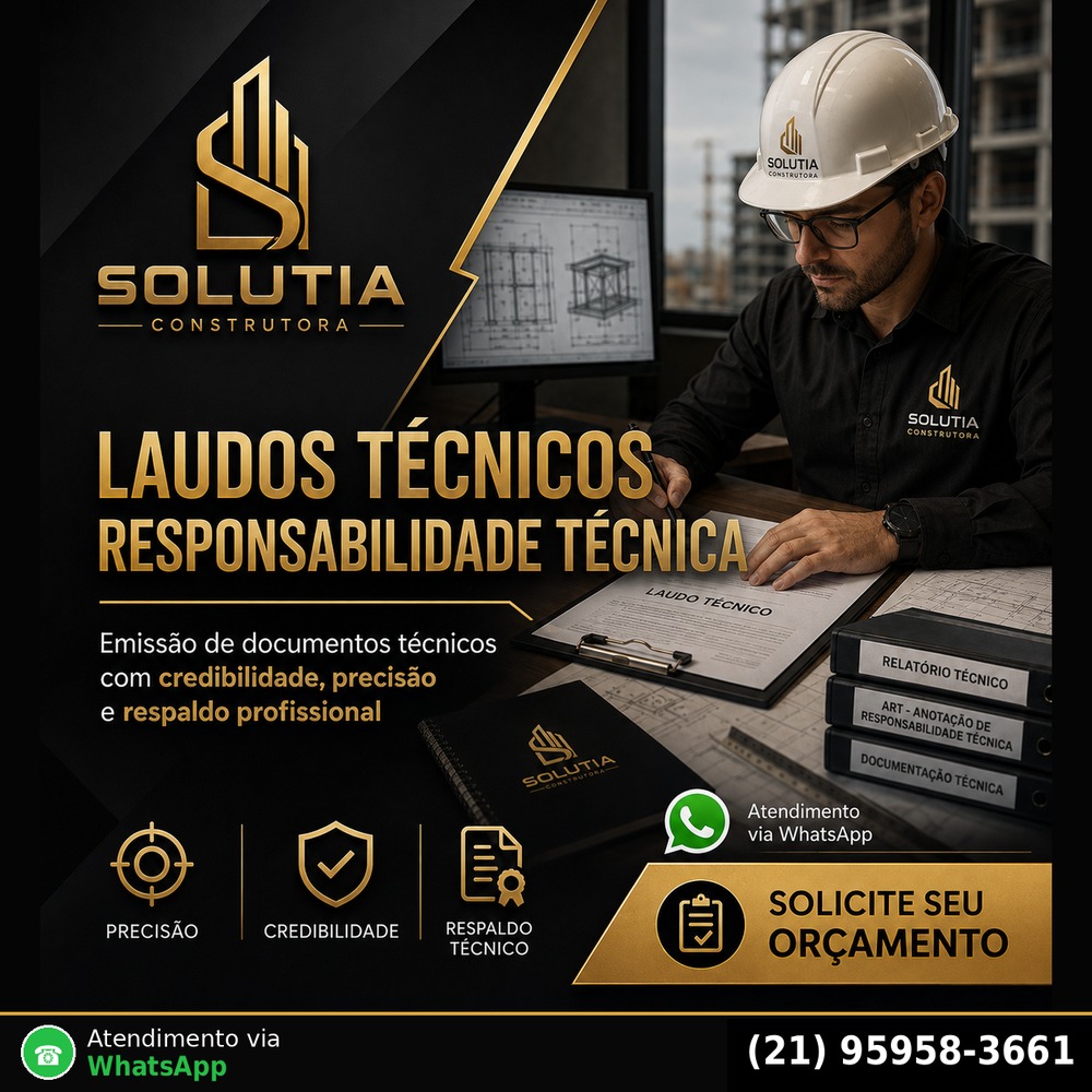 Laudos Técnicos e Responsabilidade Técnica